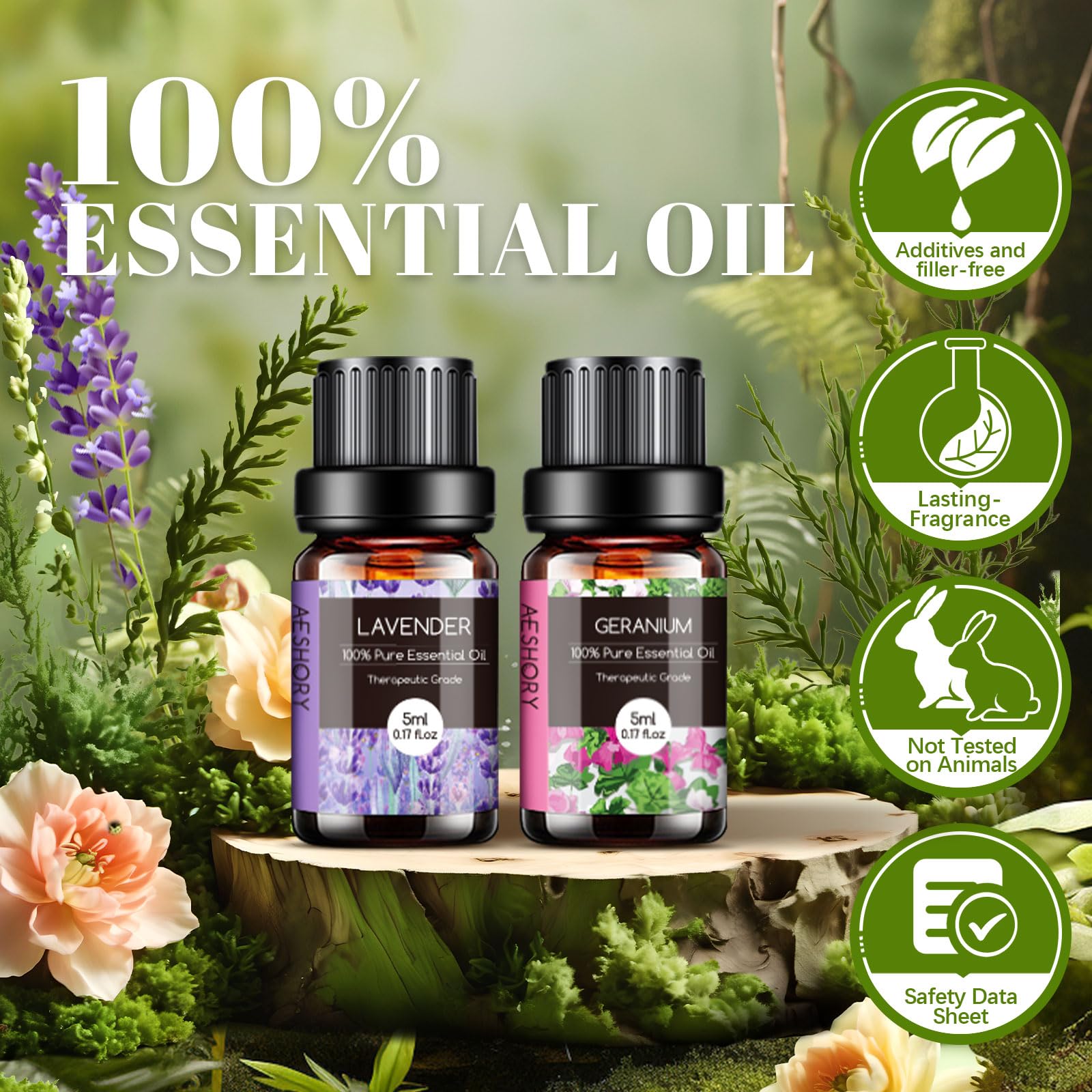 Amazon.com: Essential Oils Set - 26x5ml Pure Aromatherapy